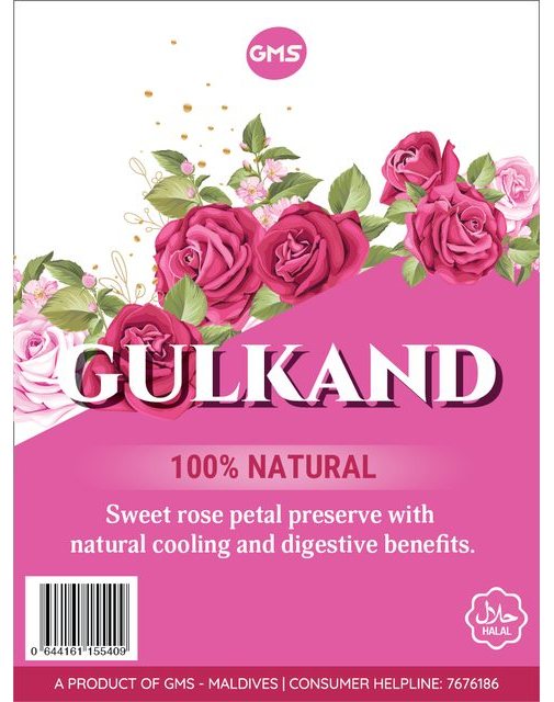 Gulkand — packaging