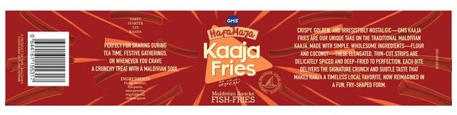 Kaaja Fries — packaging