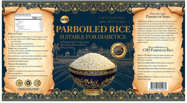 Parboiled Rice — packaging