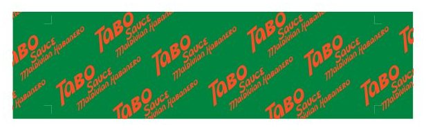 Tabo Sauce — packaging